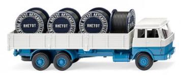 Wiking 043309 - H0 - Hanomag Henschel Hochbordpritschen-LKW Kabelwerke Rheydt
